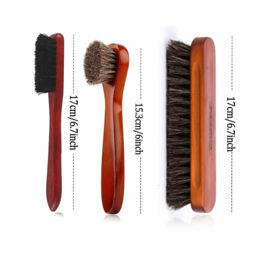 Shoe brush set cleaning kit - 2,