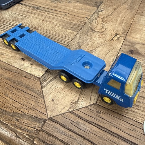 Tonka blue truck - tonka,