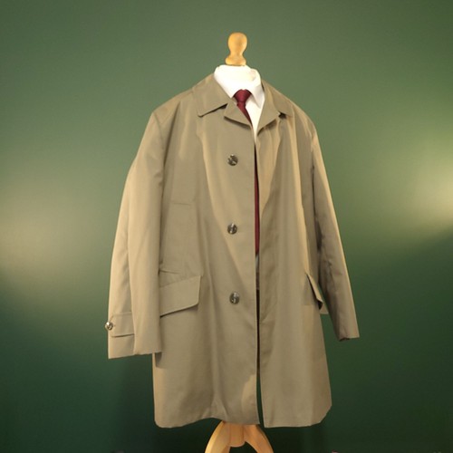 Vintage trench coat - coat, men's