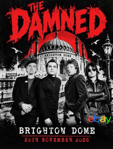 The damned brighton - uk, tour
