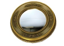 vintage gold gilded round wall