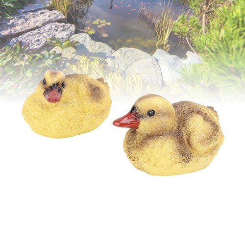 Floating duck figurine - duck,