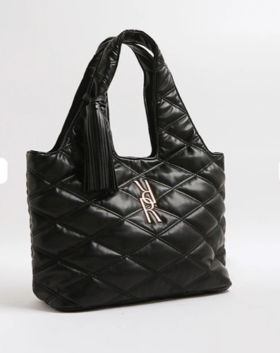 River island black oversized - black,