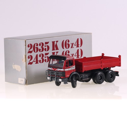 Nzg 2635 mercedes - 2635, k