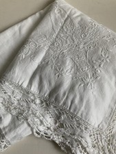 Vintage White Embroidered