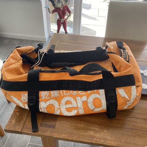 Superdry black label duffel - black,