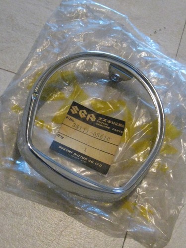 Suzuki as50 chrome headlamp - suzuki,