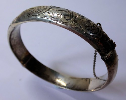 Hallmarked sterling silver