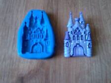 PRINCESS FAIRY CASTLE MOLD MOULD SUGARCRAFT FIMO POLYMER CLAY CAKE TOPPER 