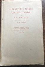 A Writer's Notes on his Trade