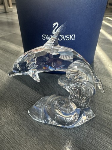 Swarovski crystal dolphin - crystal,