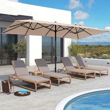 2x4m garden parasol - parasol, patio