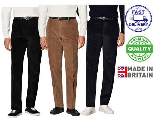 New mens cords trousers - mens,