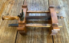 A wooden bookbinder's plough