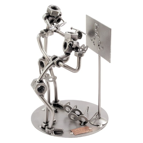 Nuts and bolts sculpture - nuts,