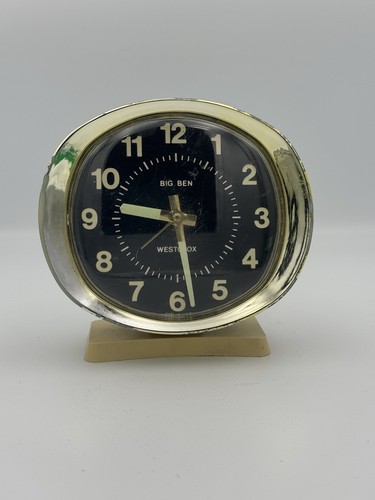 Vintage clock westclox big ben - clock,