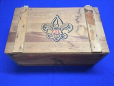 Boy Scout Wooden Foot Locker
