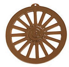 Pack of 4 - Wagon Wheel Wall