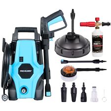 Pro-Kleen Electric Pressure Washer Car Garden Patio Cleaner Rotary Brush & Lance