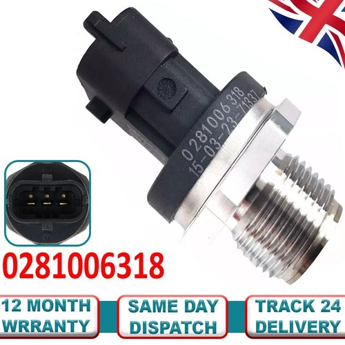 Fuel rail pressure sensor for - rail,