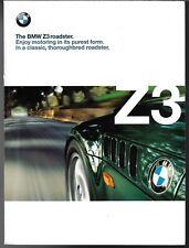 BMW Z3 Roadster 1998-1999 UK Market Sales Brochure M, 2.8 & 1.9