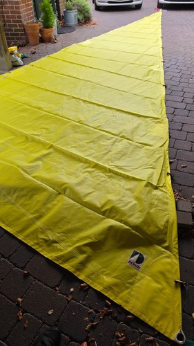 Unused jib sail - jib,