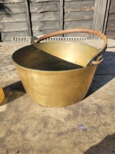 Brass jam preserving - preserving, pan