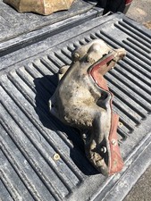 Aluminum concrete mold sitting