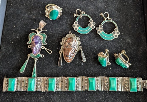Vtg mexican sterling silver - vtg,