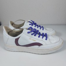 Superdry Men's Lace Up Trainers White UK size 7 Classic Sleek Shoes Sneakers 