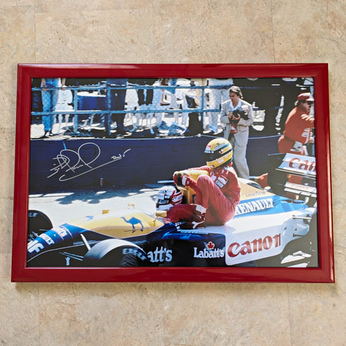 Nigel mansell signed original - nigel,