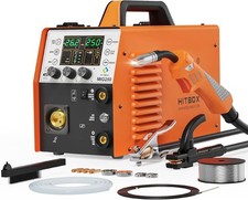 HITBOX 6 in 1 MIG Welder Gas/Gasless 250A 240V LED Digital MIG Welding Machine