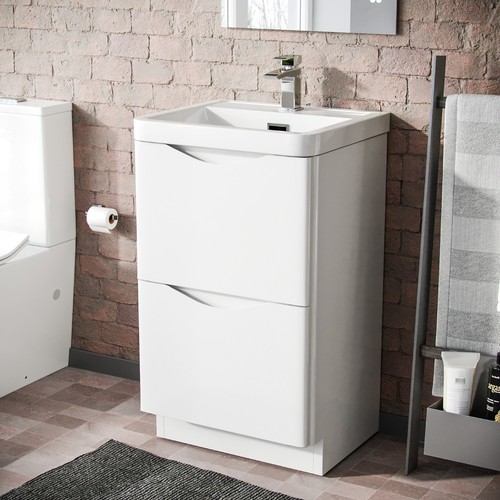 Merton 500mm white basin - merton,