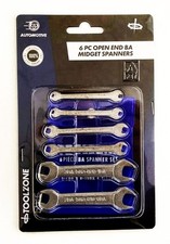 Open Ended Midget Spanner Set