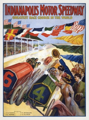 Vintage indianapolis motor - vintage,