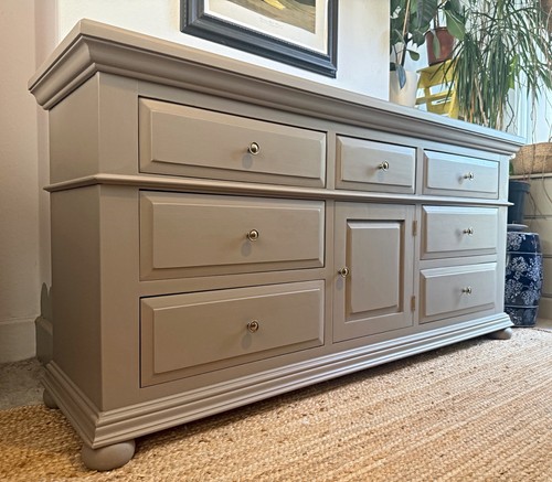 Refinished large solid wood - solid,