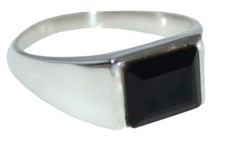 925 Sterling SILVER  Black