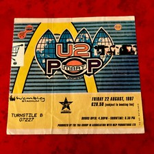 Original ticket wembley - u2,