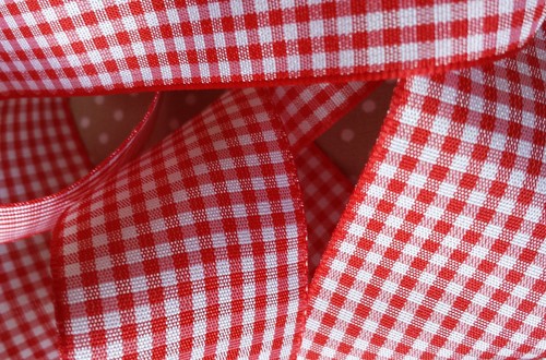 40mm quality gingham - quality, ribbon