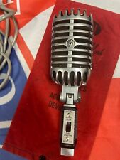 Shure 55 SW Vintage Microphone with Amphenol connector and instructions , case
