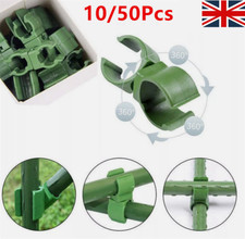 10-50X Bamboo Cane Flexi Balls for Fruit Cage Connectors Netting Plant Support