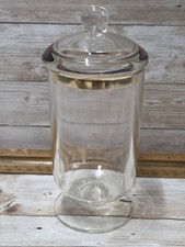 Small 6-inch Glass Apothecary