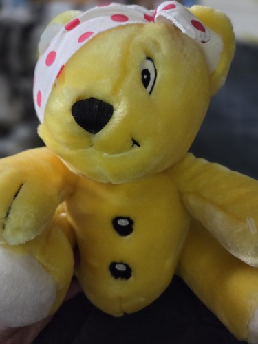 Vintage yellow pudsey - yellow,