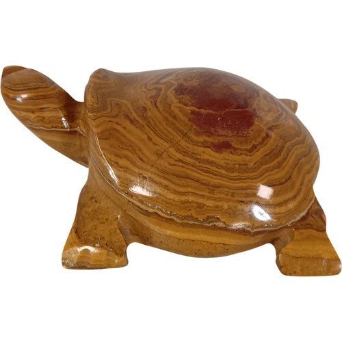Natural onyx turtle figurine - onyx,