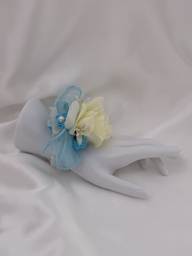 Pearl rose bracelet - bracelet, luxury