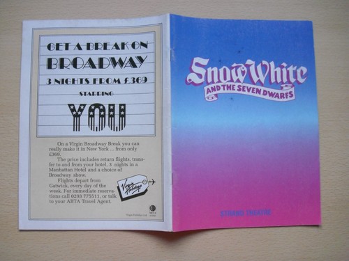 Programme strand theatre - programme,