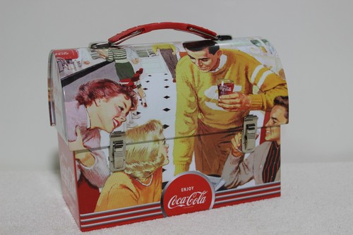 Coca cola tin lunch - coca-cola,