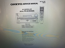 Onkyo Pr-sc5530 Service Manual