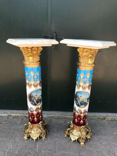 Pedestals french louis xvi - pedestals,