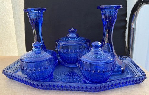 Rare vtg czech colbert blue - vtg,